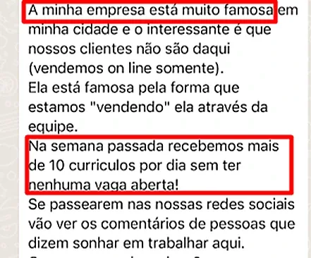 Depoimento de Simone - Indústria Têxtil
